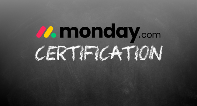 Monday.com certification benefits